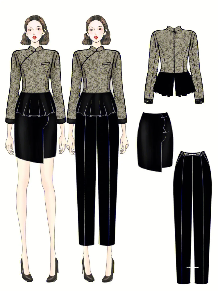 酒店工作服的设计有哪些特点？