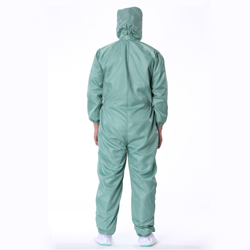 厂服的防尘防静电的使用情况