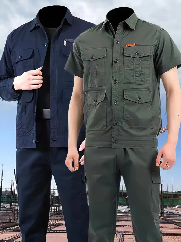 修建施工工作服样式色彩引荐