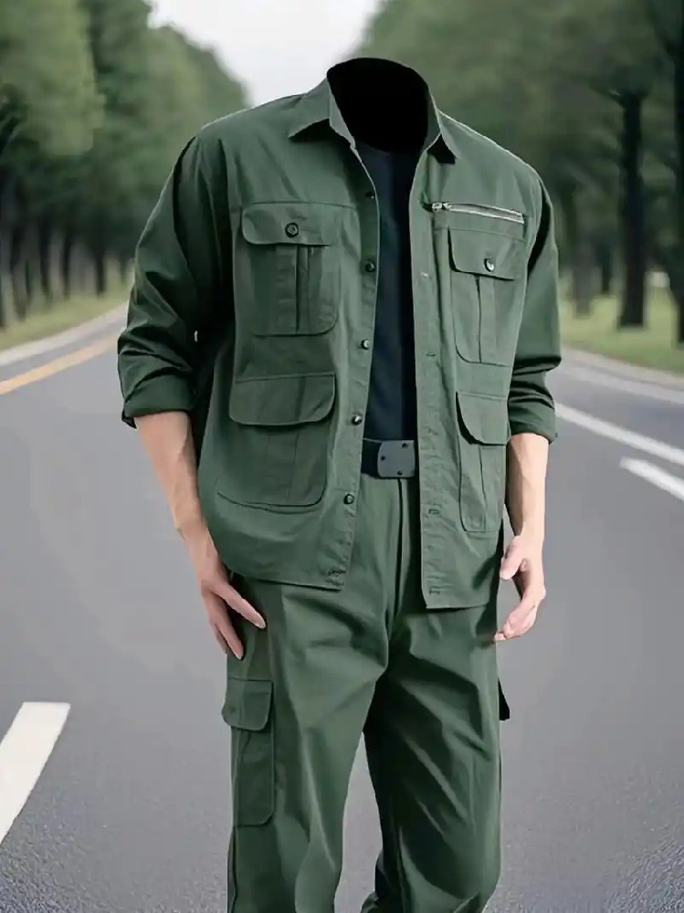 纯棉工作服透气亲肤易清洗特色剖析